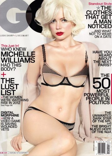 Мишель Уильямс обнаженная и сексуальная